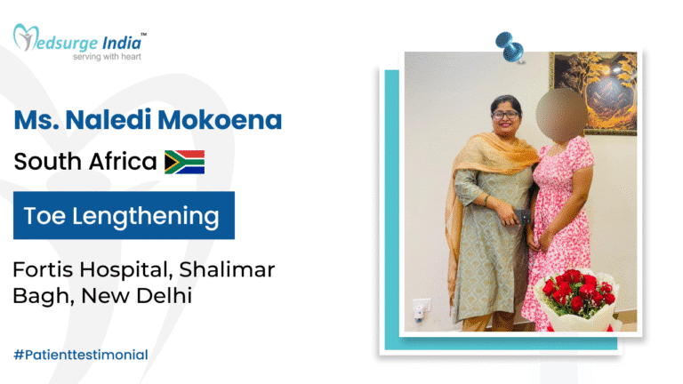 Successful Toe Lengthening Surgery in India